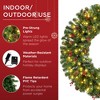 Best Choice Products Pre-Lit Christmas Wreath w/Berries & Pinecones, Large Artificial Indoor/Outdoor Décor, Plug-in - 4 of 4
