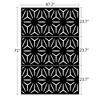 Dovelina Metal Outdoor Wall Sign Panels Decorative Screen - 3 Panels - 3 of 4