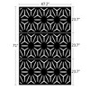 Dovelina Metal Outdoor Wall Sign Panels Decorative Screen - 3 Panels - 3 of 4