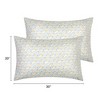 Unique Bargains Soft Cotton Floral Pattern Pillowcase with Envelope Closure for Hair and Skin Set of 2 - 4 of 4