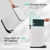 3.2 Gallon Small Trash Can, Stainless Steel Bathroom Garbage Can with Soft Close Lid & Removable Inner Bucket, Slim for Kitchen Office - 2 of 4