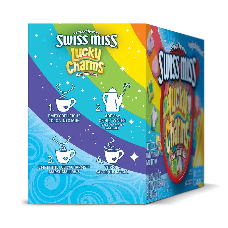 Swiss Miss Lucky Charms Hot Cocoa Mix - 9.18oz/6pk, 3 of 10