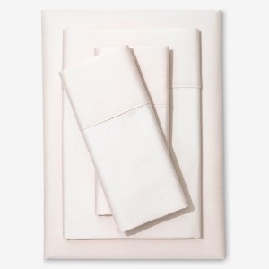 BrylaneHome Solid Damask 6 Piece Sheet Set - 1 of 3