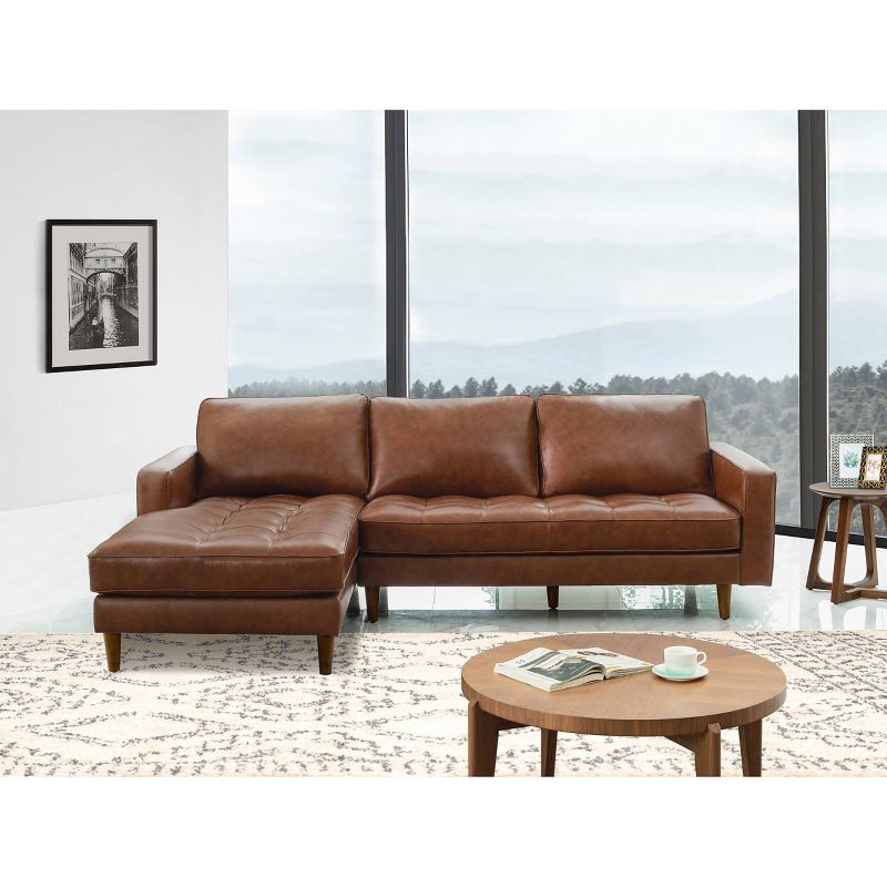 Hobbes Mid-Century Sectional Camel - Abbyson Living, 4 of 10