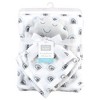 Hudson Baby Infant Boy Plush Blanket with Security Blanket, Cloud Boy, One Size - 2 of 4