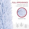 TopComfy Christmas Tree Stands Artificial Pencil Christmas Tree Slim Xmas Tree with Realistic Branch Tips for Living Room, White, 35.4"*7.9"*8.7" - 3 of 4