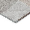 Copper Red And Gray Geometric Washable Indoor Outdoor Area Rug - 4 of 4