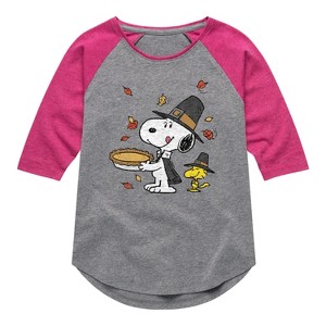 Girls' - Peanuts - Thanksgiving Scene - 1 of 4