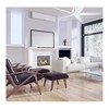 Luminance Floret Eco 60" Satin White LED Damp Rated Ceiling Fan with Light Kit Remote 5-Blade - 3 of 4