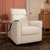 Namesake Willa Deluxe Power Glider Recliner with Heat and Massage - 2 of 4