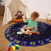 Solar System Kids Area Rug , Outer Space Rug , Ultra Soft Low Plush Cosmic Planet Theme Kids Play Mat , Non-Slip , Classroom/Bedroom/Playroom - 3 of 4