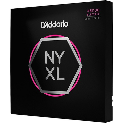 D'Addario NYXL45100 Gauge NPS Long-Scale Bass Strings - image 1 of 4