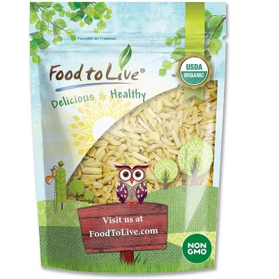 Organic Blanched Slivered Almonds - by Food To Live