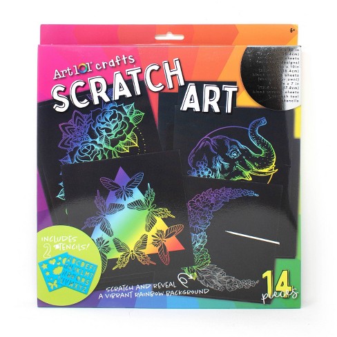 Melissa & Doug Scratch Art Kit Childrens Craft Set Creative Toys Choose Design 