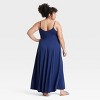 Women's Seamed Maxi A-Line Dress - Ava & Viv™ - image 2 of 3