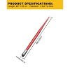 Hay Spear, 49'' Bale Spear 4500lbs Capacity - Quick Attach with 2x17'' Stabilizer Spears, Hex Nut for Buckets Tractors Loaders - 3 of 4