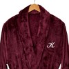 Personalization Mall Embroidered Classic Comfort Luxury Fleece Robe - 2 of 4
