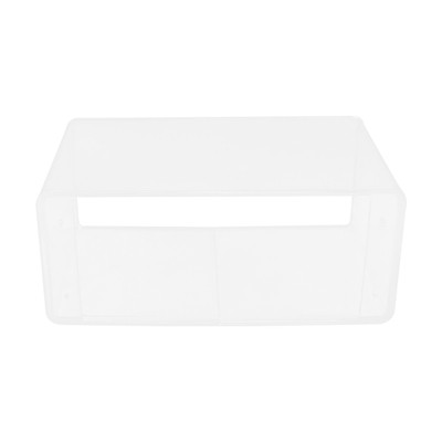 YIYIBYUS Wall-Mounted Bedside Table, Acrylic Floating Nightstand