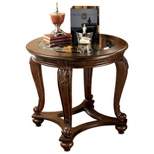Norcastle End Table Dark Brown - Signature Design by Ashley