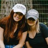 Pavilion Gift Company - Cabin People - Dark Gray Adjustable Hat - Hats - 3 of 4