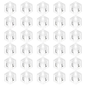 Unique Bargains Square Reusable Easy to Recognize Clothes Hanger Marker 100 Pcs - 1 of 4