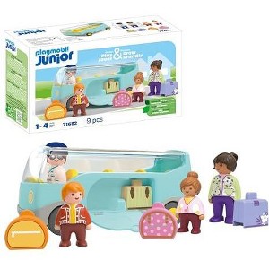 Playmobil Junior Airport Shuttle Bus 71682 playset 9pc - 1 of 1