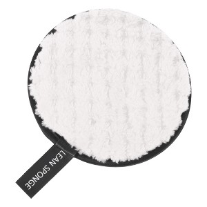 Unique Bargains Reusable Round Facial Sponges 1 Pc - 1 of 4
