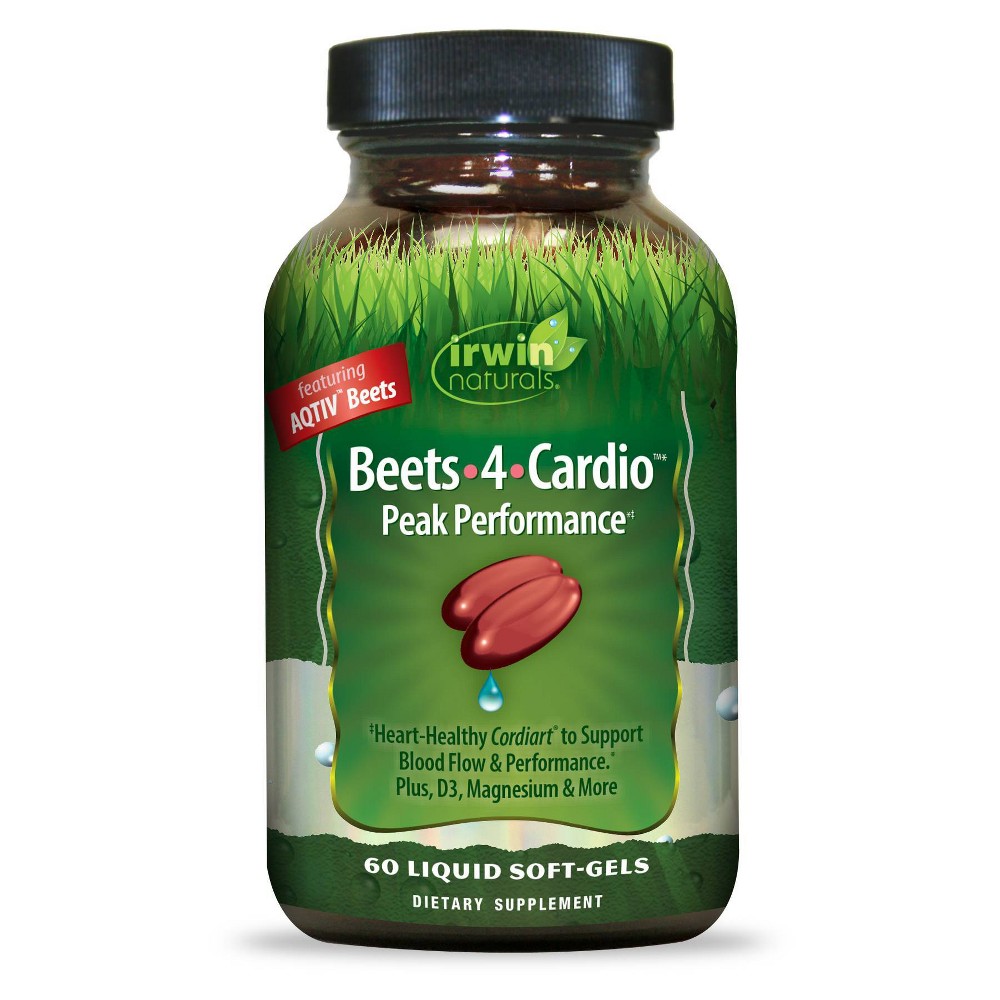 Photos - Vitamins & Minerals Irwin Naturals Beets 4 Cardio Peak Performance Dietary Supplements Softgel