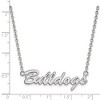 Black Bow Jewelry Sterling Silver Georgia Bulldogs NCAA Necklace 18 Inch - 2 of 4