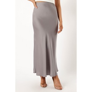 Petal and Pup Nellie Satin Midi Skirt - 1 of 4