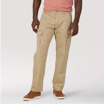 Men's Regular Fit Straight Cargo Pants - Goodfellow & Co™ Brown 40x30