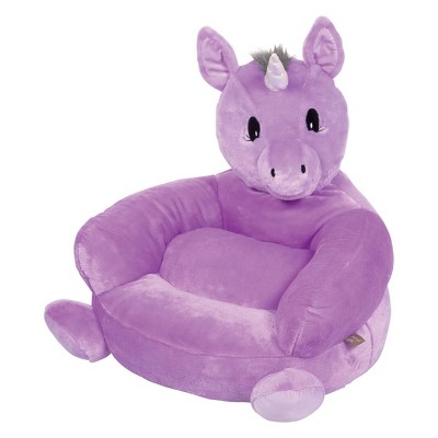 Unicorn Plush Character Chair Purple - Trend Lab