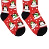 Socksmith 9.0 Inch Fashionable Penguins 4-7 Years Snow Seamless Toe Crew Socks - 2 of 3