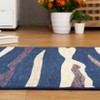 Coolmee Colorful Kitchen Rug Hallway Runner Rug Machine Washable Indoor Rug Contemporary Abstract Area Rug for Living Room Bedroom - 2 of 4