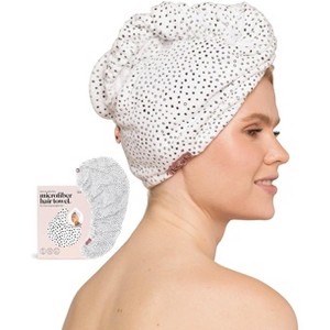 Kitsch Quick Dry Hair Towel - Micro Dot : Target