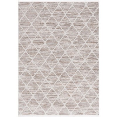 Mila MIL240 Power Loomed Indoor Area Rug - Beige/Ivory - 9'x12'- Safavieh