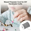 Unique Bargains Waxed Polyester Durable Flexible Beading Cord 1 Roll - 4 of 4