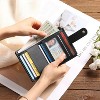 BEAFUP Wallets for Women,Leather RFID Blocking,Bifold Small Zipper Pocket Wallet,Card Case Purse with ID Window,Applies to Gift - 2 of 4
