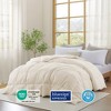 Puredown Luxurious 300TC 100% Organic Cotton Down Feather Fiber Comforter  - Soft and Breathable Duvet Insert - 2 of 4