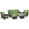 UPTIOT 7 - Person Outdoor Seating Group with Cushions - 2 of 4