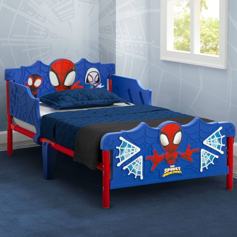 Delta Children Spidey and His Amazing Friends 3D Toddler Bed, 3 of 10
