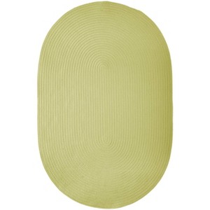 Colonial Mills Boca Raton - Celery 6 Ft x9 Ft Oval Rug Indoor/Outdoor 100% Polypropylene - 1 of 4