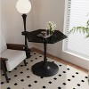 31.50"Modern Hexagonal Coffee Table with MDF Table Top or Marble Top,Metal Base, for Dining Room - 3 of 4
