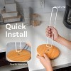 Paper Towel Holder - Wooden Paper Towel Holder with Non-Slip Wood Base, Modern Style, Countertop Paper Towel Holder for Kitchen, Home, Office - 4 of 4