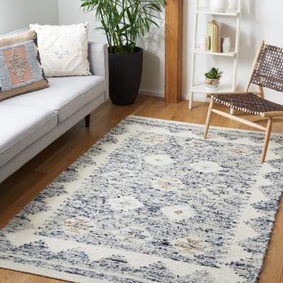 Ivory Bliss Hand-Knotted Wool Shag Rug 8' x 10'