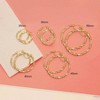 Real Hoop Earrings, Lightweight, 25 - 50mm Diameter Popular Styles Suitable for Women To Wear - 3 of 3