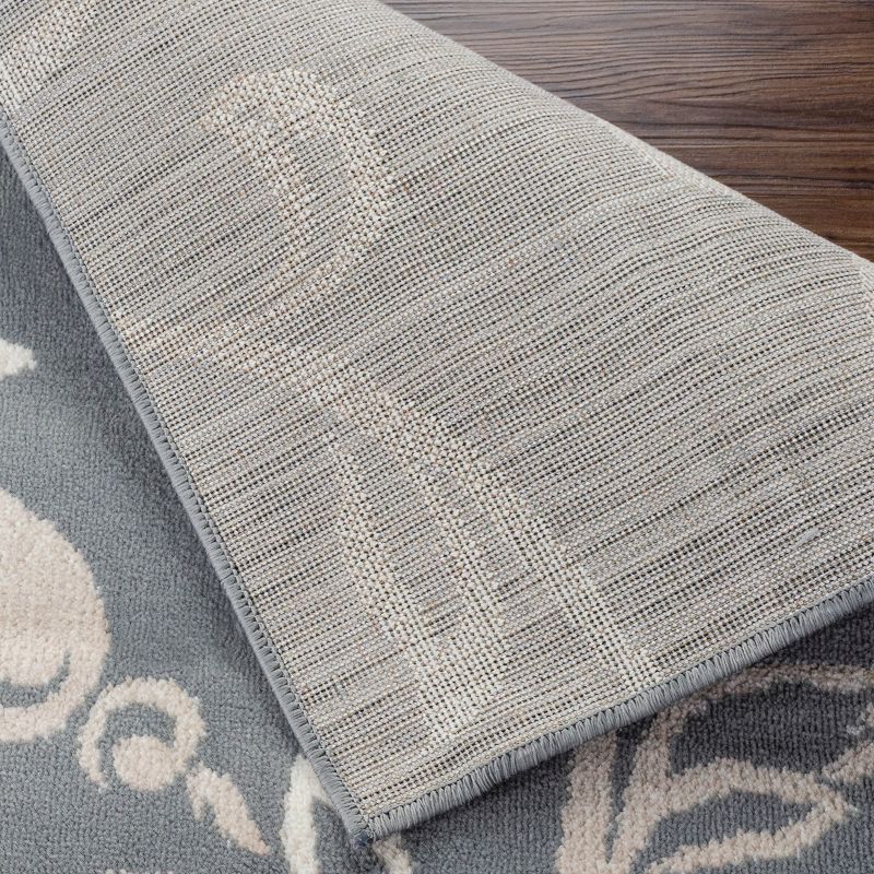 Farmhouse or Country Cottage Transitional Vines and Nature Modern Casual Indoor Eclectic Floral Rustic Area Rug or Runner by Blue Nile Mills, 3 of 7