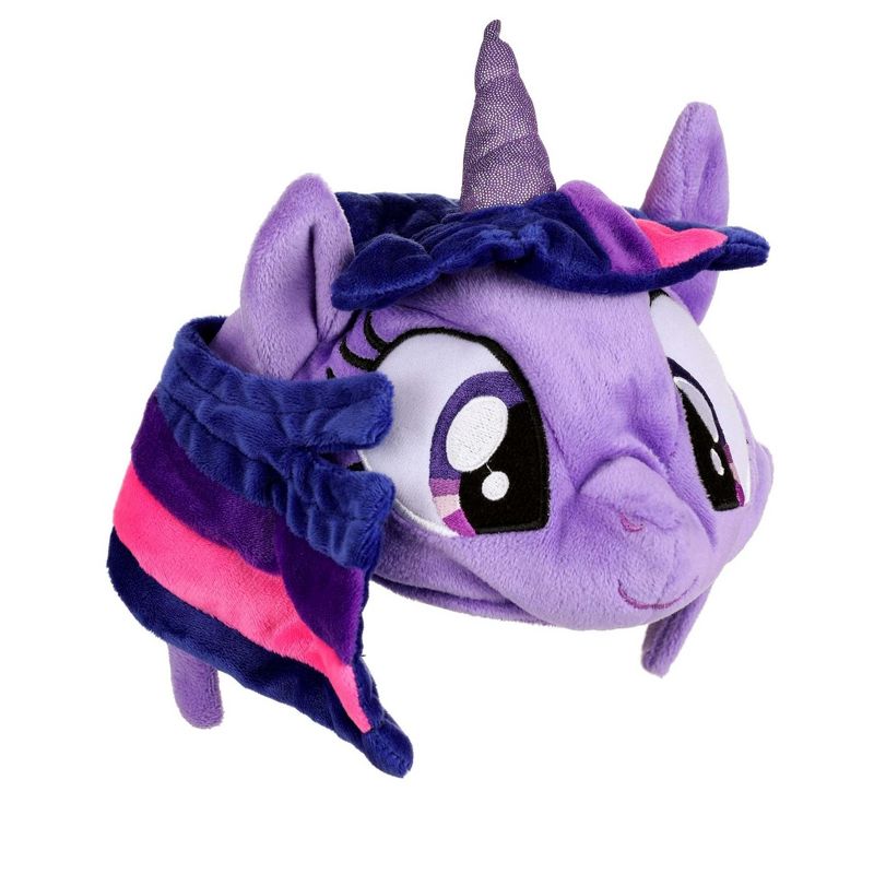 HalloweenCostumes.com One Size Fits Most  Girl  My Little Pony Twilight Sparkle Face Headband, Purple/Pink/Purple, 3 of 8