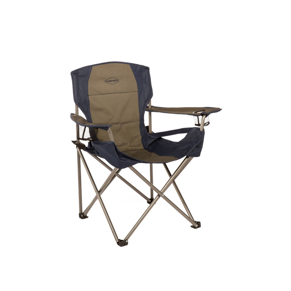 UPC 095873000264 product image for Kamp-Rite Portable Chair - Blue/Brown | upcitemdb.com