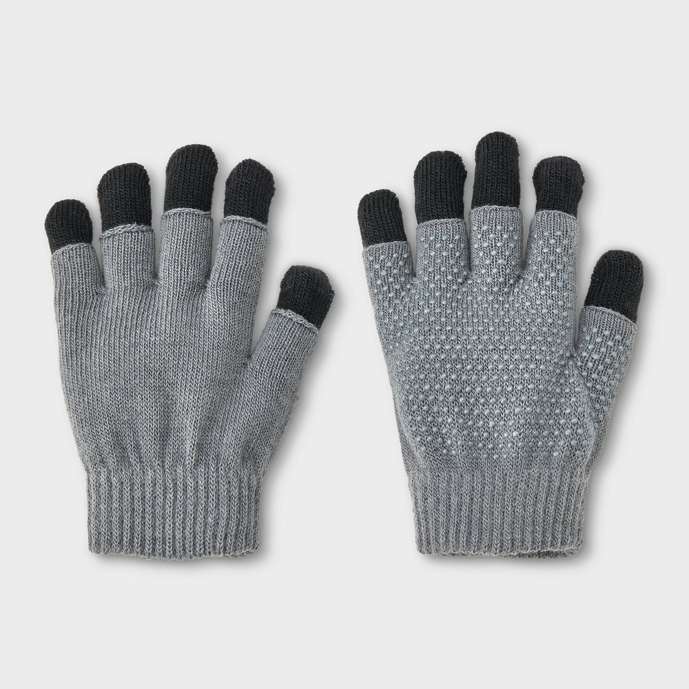 Kids' 3-in-1 Value Mitten - Cat & Jack™ Gray/Black